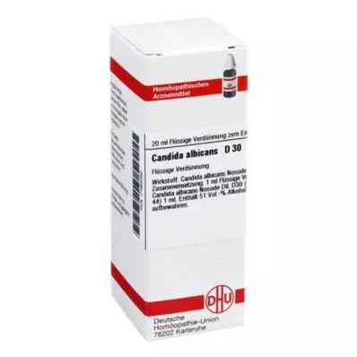 DHU Candida albicans D 30 Dilución, 20 ml