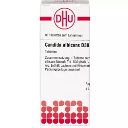 CANDIDA ALBICANS D 30 comprimidos, 80 uds