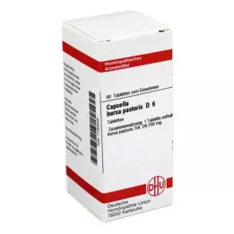 CAPSELLA BURSA pastoris D 6 comprimidos, 80 uds