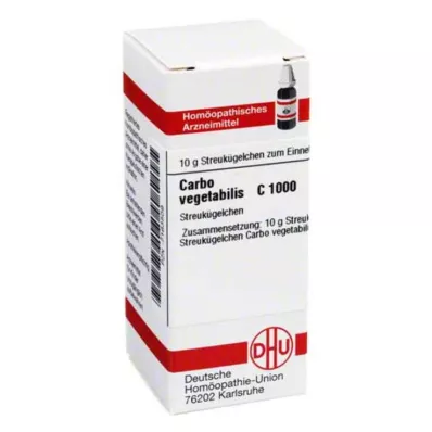 DHU Carbo vegetabilis C 1000 glóbulos, 10 g