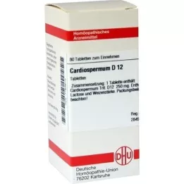 CARDIOSPERMUM D 12 pastillas, 80 uds