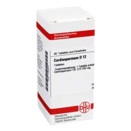CARDIOSPERMUM D 12 pastillas, 80 uds