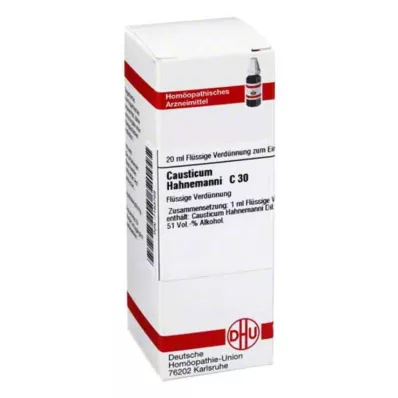 CAUSTICUM HAHNEMANNI Dilución C 30, 20 ml