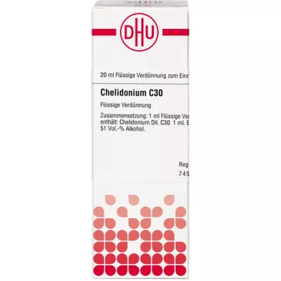 CHELIDONIUM Dilución C 30, 20 ml