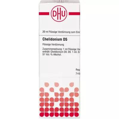 CHELIDONIUM Dilución D 5, 20 ml