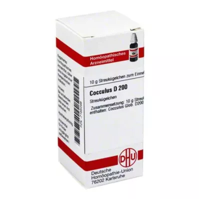DHU Cocculus D 200 glóbulos, 10 g