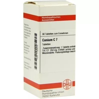 CONIUM C 7 pastillas, 80 uds