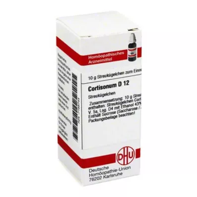 CORTISONUM D 12 glóbulos, 10 g