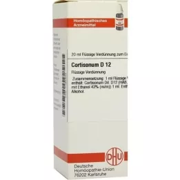 CORTISONUM D 12 Dilución, 20 ml