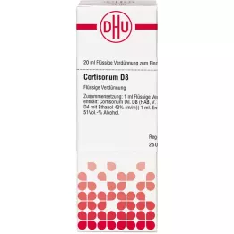 CORTISONUM Dilución D 8, 20 ml