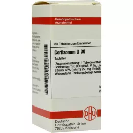 CORTISONUM D 30 comprimidos, 80 uds
