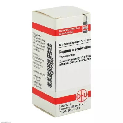 DHU Cuprum arsenicosum C 200 glóbulos, 10 g