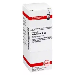 CUPRUM METALLICUM Dilución C 30, 20 ml