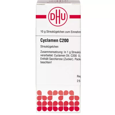 CYCLAMEN C 200 glóbulos, 10 g