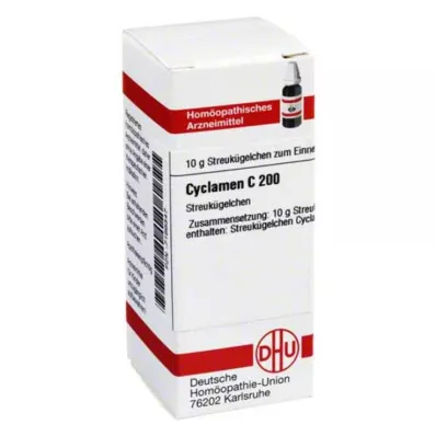 DHU Ciclamen C 200 glóbulos, 10 g