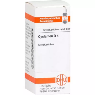 DHU Ciclamen D 4 glóbulos, 10 g