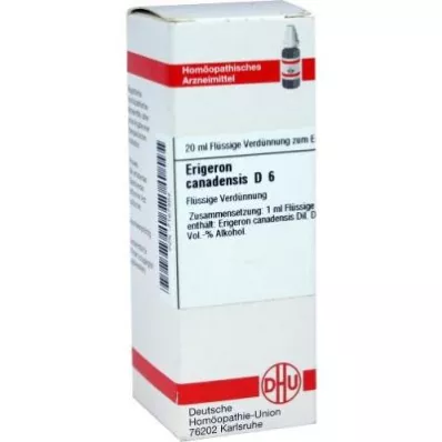 ERIGERON CANADENSIS D 6 Dilución, 20 ml