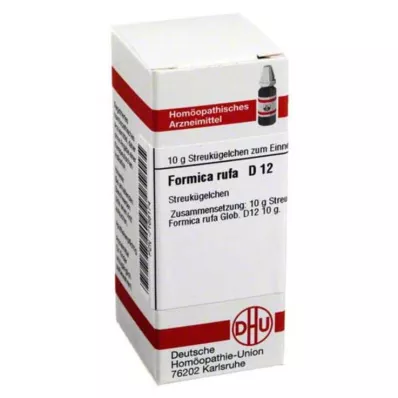 FORMICA RUFA D 12 glóbulos, 10 g