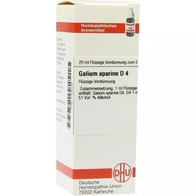 GALIUM APARINE Dilución D 4, 20 ml