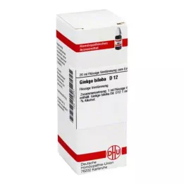 GINKGO BILOBA D 12 Dilución, 20 ml
