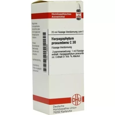 HARPAGOPHYTUM PROCUMBENS Dilución C 30, 20 ml