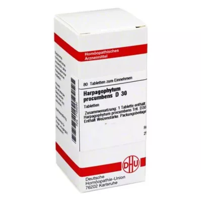 HARPAGOPHYTUM PROCUMBENS D 30 comprimidos, 80 uds