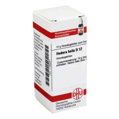 DHU Hedera Helix D 12 glóbulos, 10 g