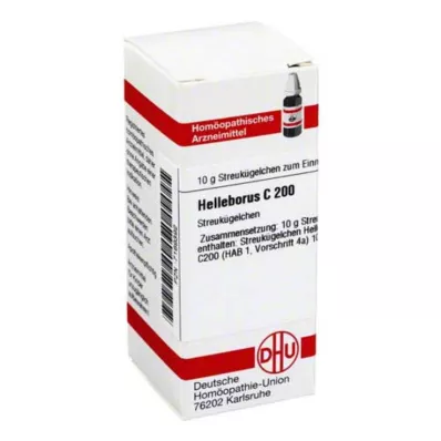 DHU Helleborus C 200 glóbulos, 10 g