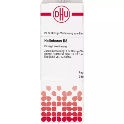 HELLEBORUS Dilución D 8, 20 ml