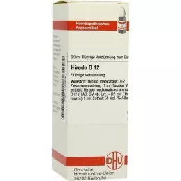 HIRUDO D 12 Dilución, 20 ml