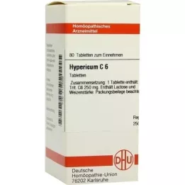 HYPERICUM C 6 comprimidos, 80 uds