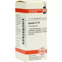 IGNATIA D 10 glóbulos, 10 g