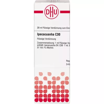 IPECACUANHA Dilución C 30, 20 ml