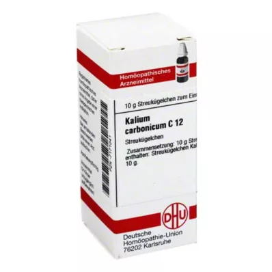 KALIUM CARBONICUM C 12 glóbulos, 10 g KALIUM CARBONICUM C 12 glóbulos, 10 g