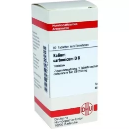 KALIUM CARBONICUM D 8 pastillas, 80 uds