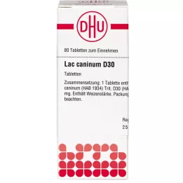 LAC CANINUM D 30 comprimidos, 80 uds