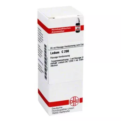 LEDUM C 200 Dilución, 20 ml