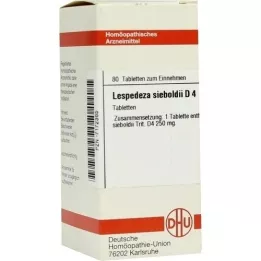 LESPEDEZA SIEBOLDII D 4 tabletas, 80 uds