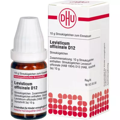 LEVISTICUM OFFICINALIS D 12 glóbulos, 10 g