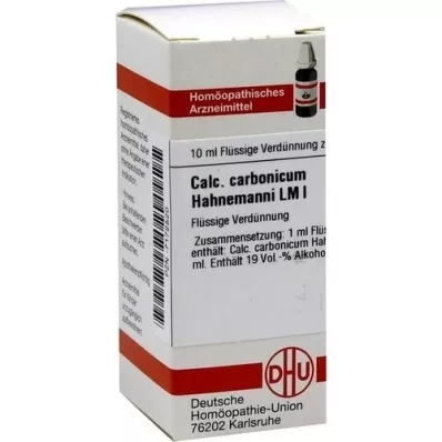 CALCIUM CARBONICUM Hahnemanni LM I Dilución, 10 ml