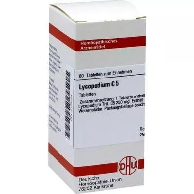 LYCOPODIUM C 5 comprimidos, 80 uds