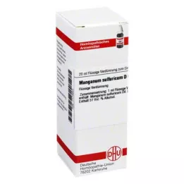 MANGANUM SULFURICUM D 6 Dilución, 20 ml