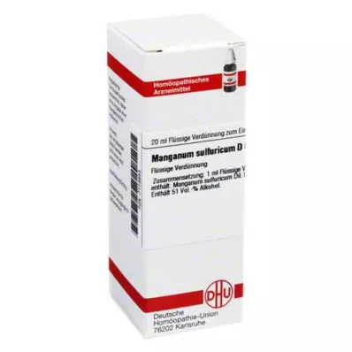 DHU Dilución de Manganum sulfuricum D 6, 20 ml