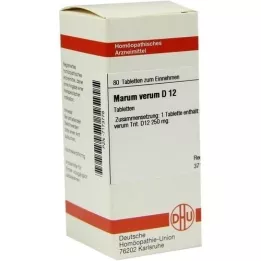 MARUM VERUM D 12 pastillas, 80 uds