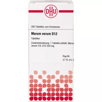 MARUM VERUM D 12 comprimidos, 200 uds