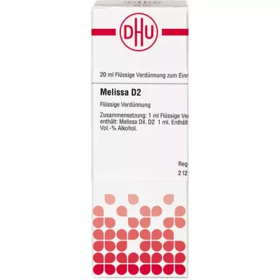 MELISSA D 2 Dilución, 20 ml