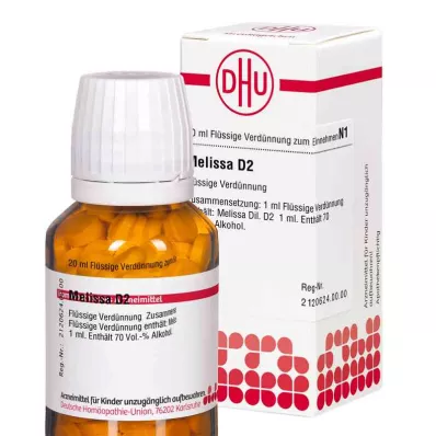 Dilución Melisa D2 (20 ml)
