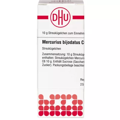 MERCURIUS BIJODATUS C 6 glóbulos, 10 g