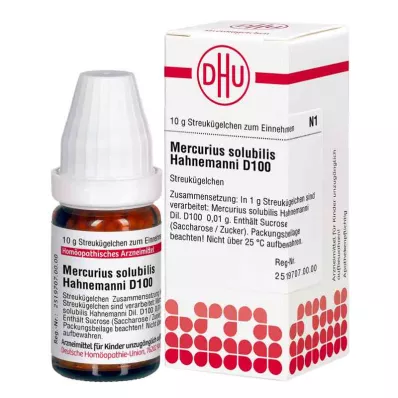 Mercurio Solub.D100 Glóbulos Hahnemann (10 g)