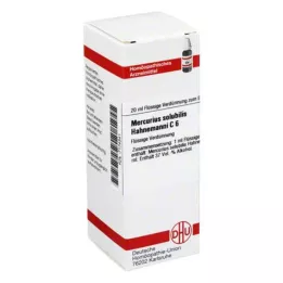 MERCURIUS SOLUBILIS Hahnemanni C 6 Dilución, 20 ml